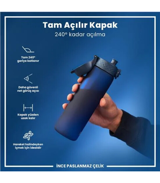 Ion8 OneTouch Suluk (500 ml) // Koyu Mavi