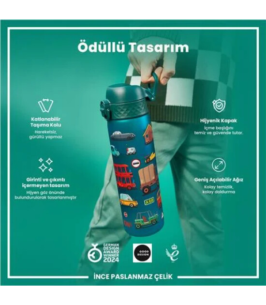 Ion8 OneTouch Suluk (500 ml) // Koyu Mavi