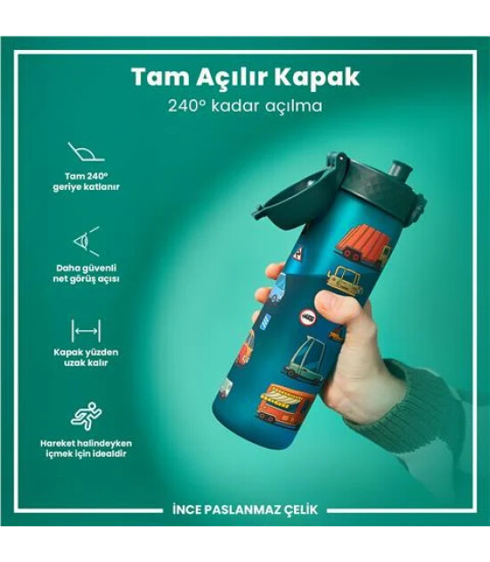 Ion8 OneTouch Suluk (500 ml) // Koyu Mavi