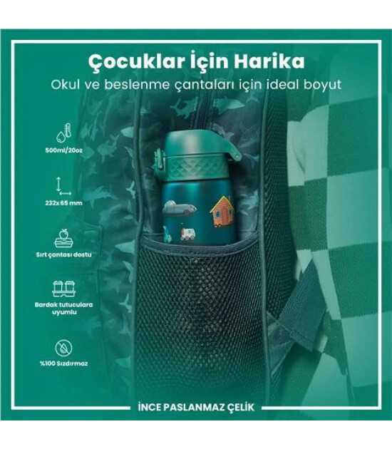 Ion8 OneTouch Suluk (500 ml) // Koyu Mavi