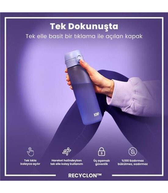 Ion8 OneTouch Suluk (500 ml) // A&ccedil;ık Mor