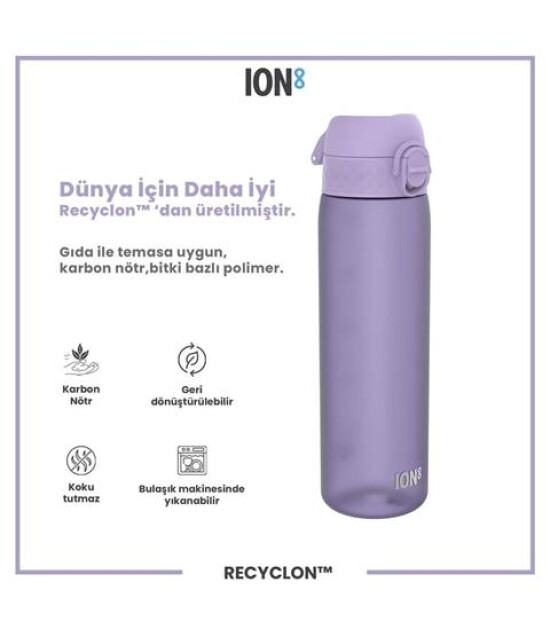 Ion8 OneTouch Suluk (500 ml) // A&ccedil;ık Mor
