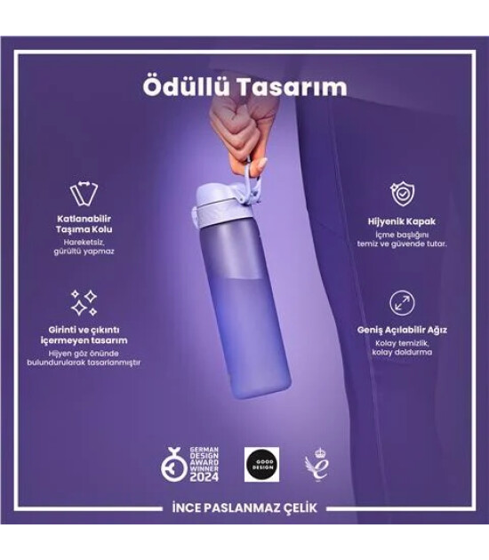 Ion8 OneTouch Suluk (500 ml) // A&ccedil;ık Mor