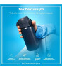 Ion8 OneTouch Paslanmaz &Ccedil;elik &Ccedil;ocuk Suluk (400 ml) // Koyu Lacivert