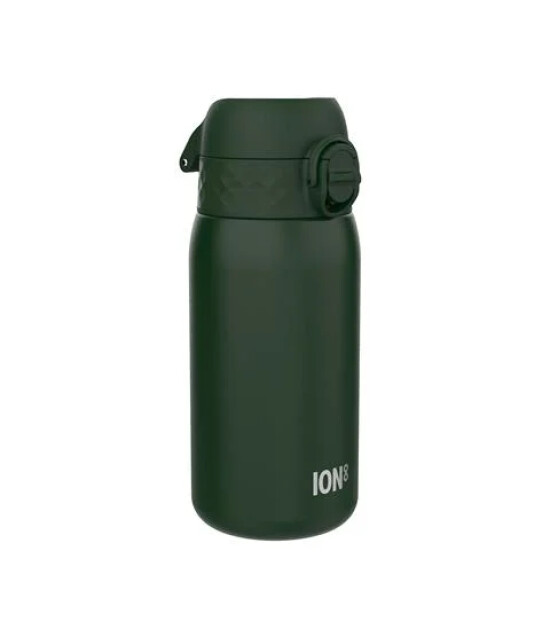 Ion8 OneTouch Paslanmaz &Ccedil;elik &Ccedil;ocuk Suluk (400 ml) // Koyu Yeşil