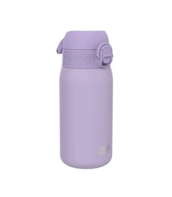 Ion8 OneTouch Paslanmaz &Ccedil;elik &Ccedil;ocuk Suluk (400 ml) // A&ccedil;ık Mor