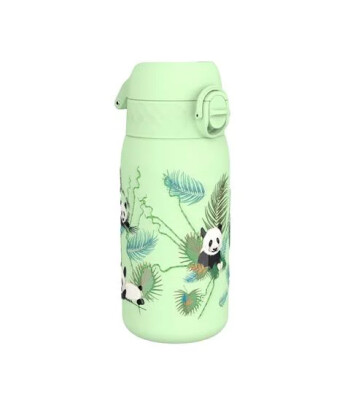 Ion8 OneTouch Paslanmaz Çelik Çocuk Suluk (400 ml) // Panda