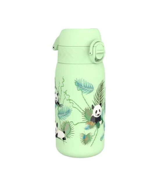Ion8 OneTouch Paslanmaz &Ccedil;elik &Ccedil;ocuk Suluk (400 ml) // Panda