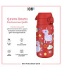Ion8 OneTouch Paslanmaz &Ccedil;elik &Ccedil;ocuk Suluk (400 ml) // Kırmızı Unicorn