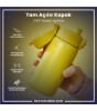 Ion8 OneTouch Paslanmaz &Ccedil;elik &Ccedil;ocuk Suluk (400 ml) // Sarı