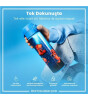 Ion8 - Paslanmaz &Ccedil;elik İnce Suluk - Şarkıcı Dinozor - 600 Ml - Sızdırmaz