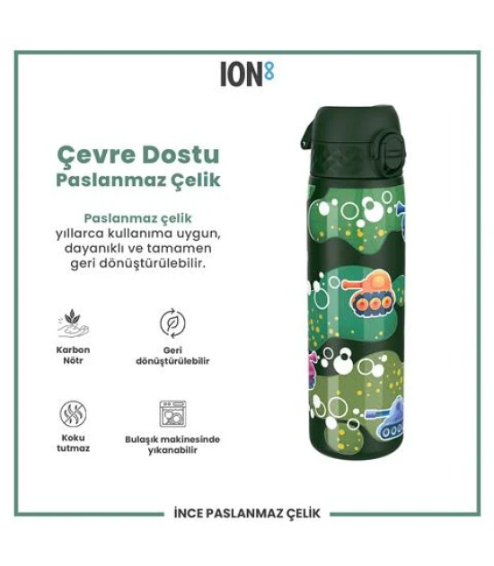 Ion8 - Paslanmaz &Ccedil;elik İnce Suluk - Tanklar - 600 Ml - Sızdırmaz