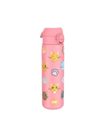 Ion8 - Paslanmaz &Ccedil;elik İnce Suluk - Kediler - 600 Ml - Sızdırmaz