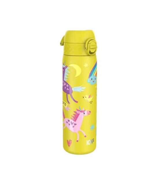 Ion8 - Paslanmaz &Ccedil;elik İnce Suluk - Sarı Unicorn - 600 Ml - Sızdırmaz