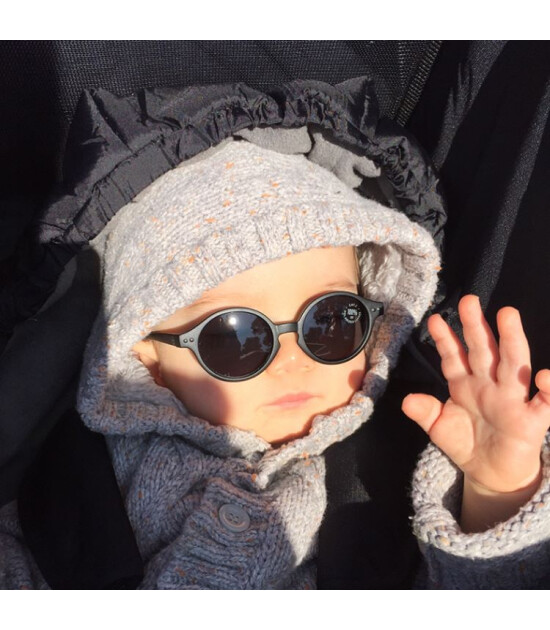 izipizi Bebek Güneş Gözlüğü #SunKids #D // Black