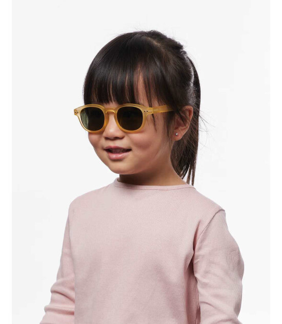 izipizi &Ccedil;ocuk G&uuml;neş G&ouml;zl&uuml;ğ&uuml; #Kids #C // Yellow Honey