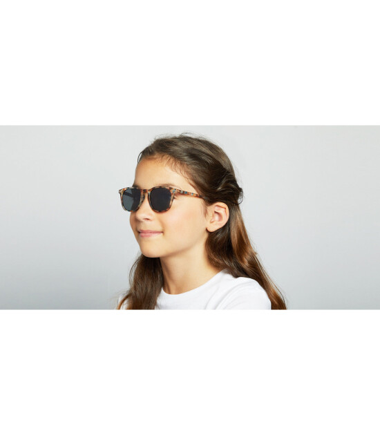 izipizi Çocuk Güneş Gözlüğü Junior Sun #E // Blue Tortoise