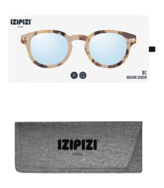 izipizi Yetişkin Ekran Gözlüğü #C // Light Tortoise