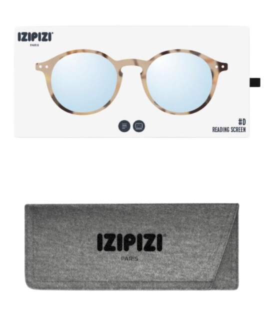 izipizi Yetişkin Ekran Gözlüğü #D // Light Tortoise