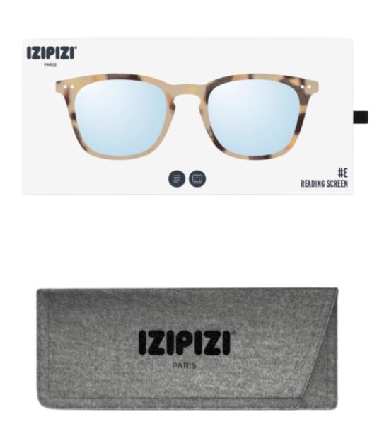 izipizi Yetişkin Ekran Gözlüğü #E // Light Tortoise