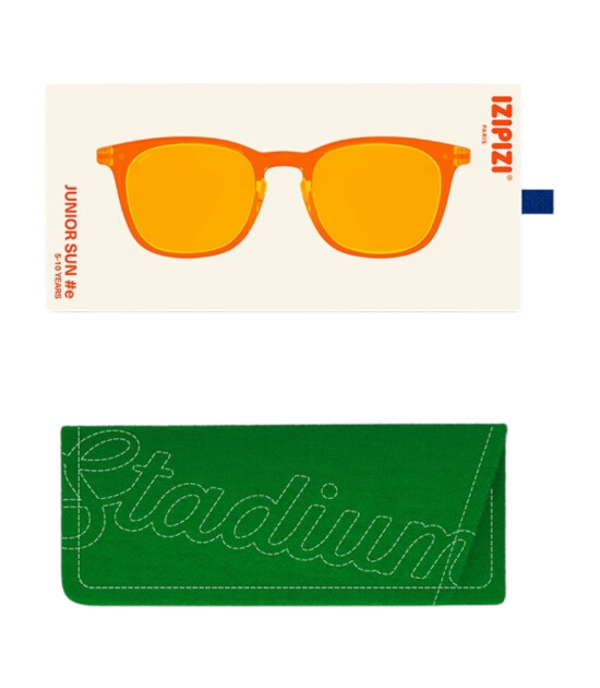 izipizi Çocuk Güneş Gözlüğü Junior Sun #E (Stadium 2025) // Orange Smash