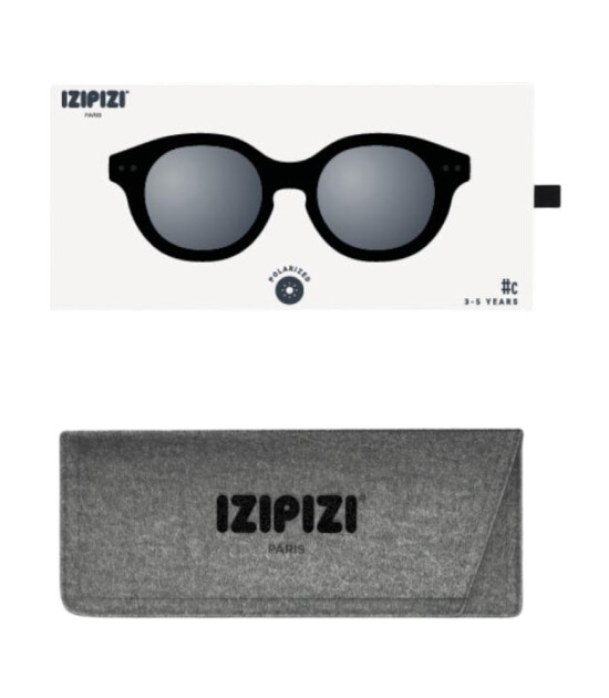 izipizi &Ccedil;ocuk G&uuml;neş G&ouml;zl&uuml;ğ&uuml; #SunKids Plus #C // Black
