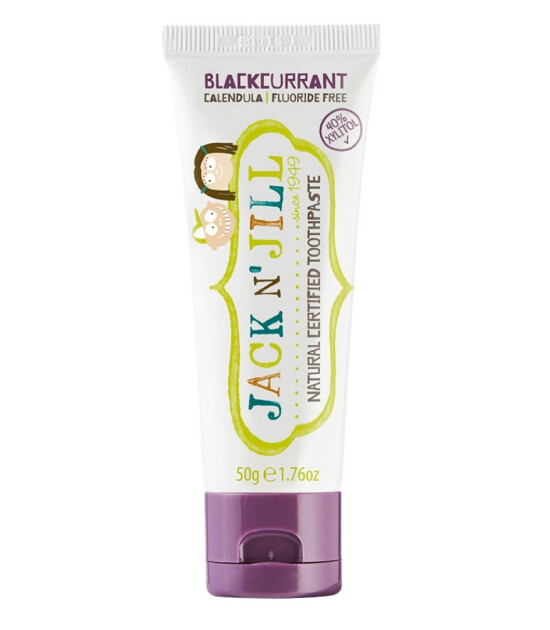 Jack N'Jill Doğal Çocuk Diş Macunu // Blackcurrant - Frenk Üzümü