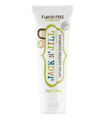 Jack N'Jill Doğal Çocuk Diş Macunu // Flavor Free - Aromasız