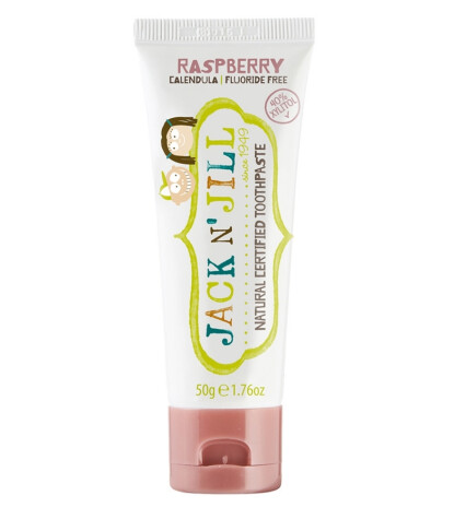 Jack N'Jill Doğal Çocuk Diş Macunu // Raspberry - Ahududu