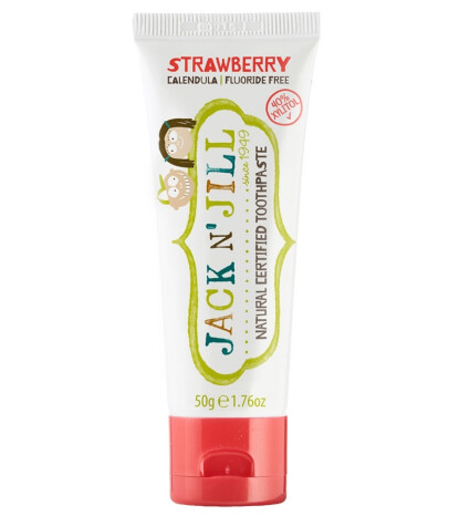 Jack N'Jill Doğal Çocuk Diş Macunu // Strawberry - Çilek
