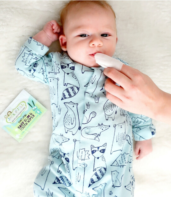 Jack N'Jill Diş ve Damak Temizleme Mendili