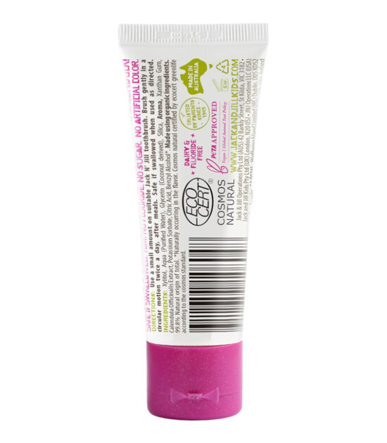 Jack N'Jill Doğal &Ccedil;ocuk Diş Macunu // Berries & Cream - Orman Meyvesi & Krema