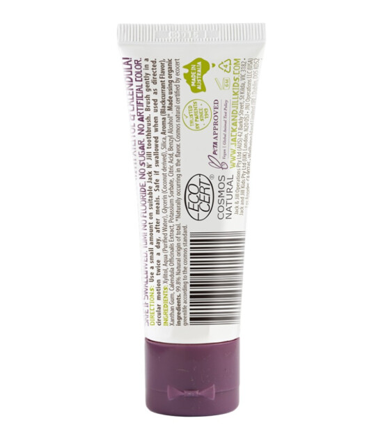 Jack N'Jill Doğal &Ccedil;ocuk Diş Macunu // Blackcurrant - Frenk &Uuml;z&uuml;m&uuml;