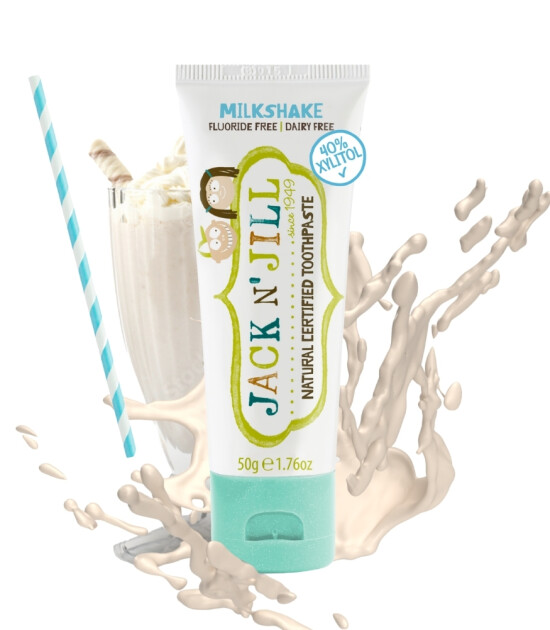 Jack N'Jill Doğal &Ccedil;ocuk Diş Macunu // Milkshake