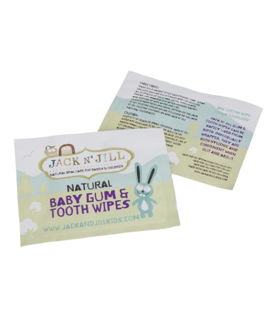 Jack N'Jill Diş ve Damak Temizleme Mendili