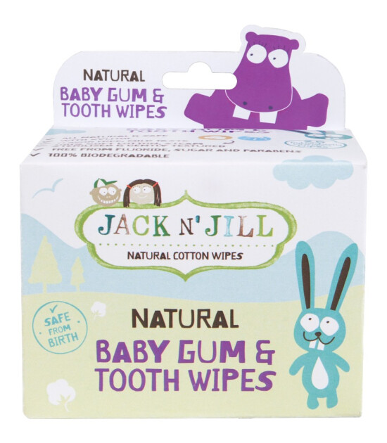 Jack N'Jill Diş ve Damak Temizleme Mendili