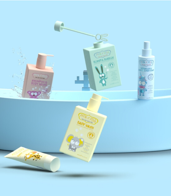 Jack N'Jill Doğal Saç ve Vücut Şampuan // Natural
