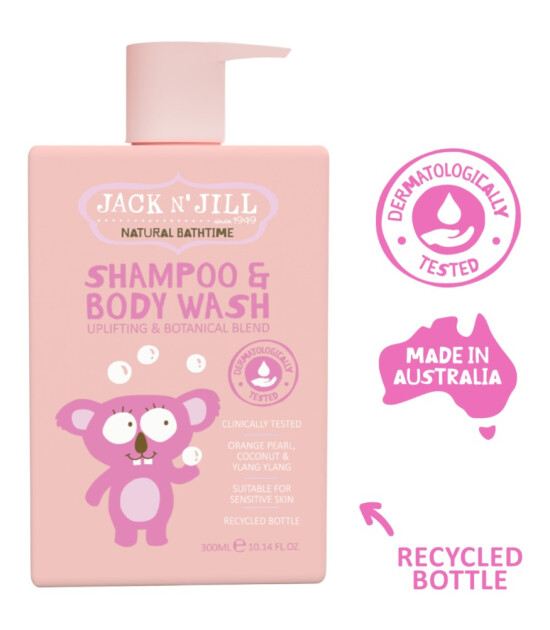 Jack N'Jill Doğal Sa&ccedil; ve V&uuml;cut Şampuan // Natural