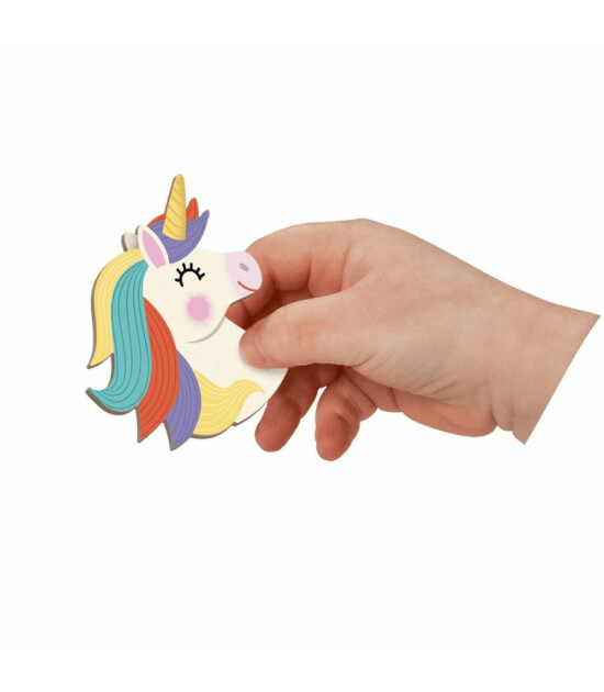 Janod Mıknatıslı Oyun Kitabı - Unicornlar