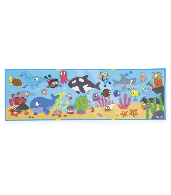 Janod Mıknatıslı Oyun Kitabı - Denizin Dibinde