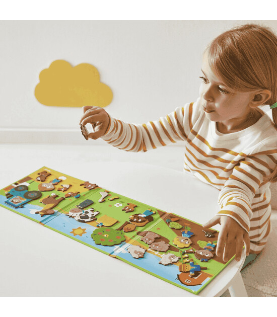 Janod Mıknatıslı Oyun Kitabı - &Ccedil;iftlik