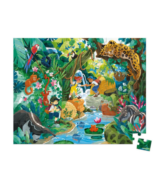 Janod Çanta Puzzle // Inka Macerası (100 Parça)