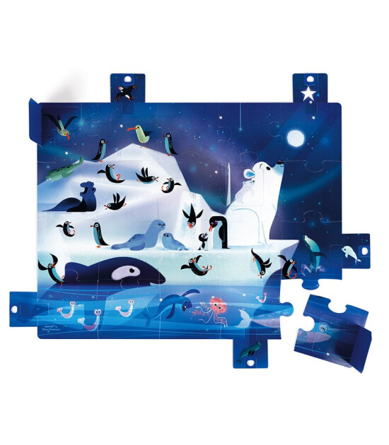 Janod Sürpriz Puzzle // Yıldızlar (20 Parça)