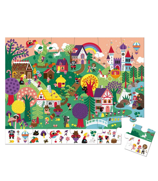 Janod Bulmaca Puzzle // Masal (24 Parça)
