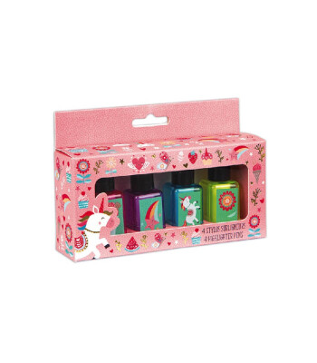 Janod  4'lü Fosforlu Kalem Seti Unicorn