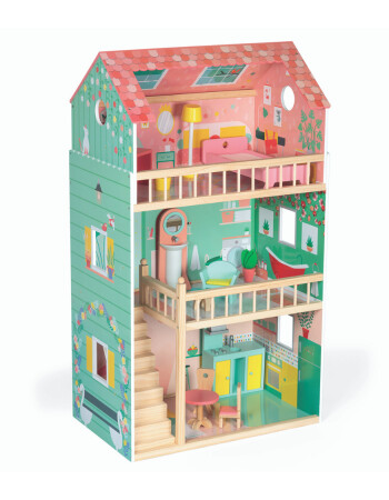 Janod Happy Day Ahşap Bebek Evi