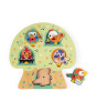 Janod Ahşap M&uuml;zikli Puzzle // Birdy Party