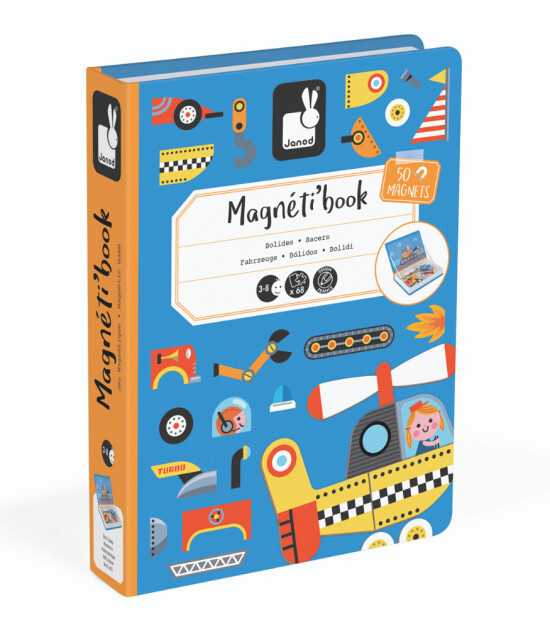 Janod Magnetibook - Mıknatıslı Oyun // Araçlar