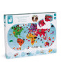Janod Puzzle / Suya Dayanıklı Dünya Haritası (28 Parça)