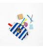 JantiFox &Ccedil;ok Ama&ccedil;lı Mini &Ccedil;anta // Ocean Stripe